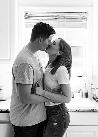 In Home Couple's session