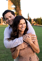 Engagement photos on Farm