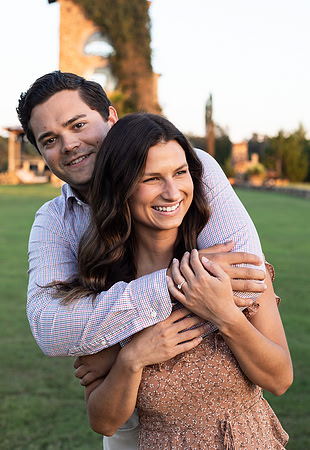 Engagement photos on Farm