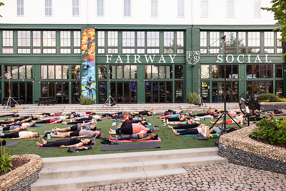 Yoga in the Park