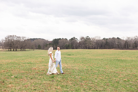 Adam and Cheyenne - Spring Engagement Session