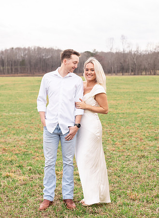 Adam and Cheyenne - Spring Engagement Session