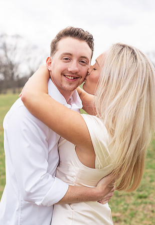 Adam and Cheyenne - Spring Engagement Session