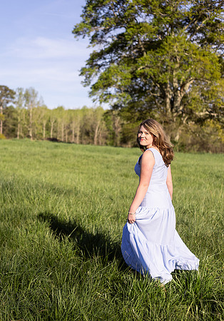 Spring Senior girl photos
