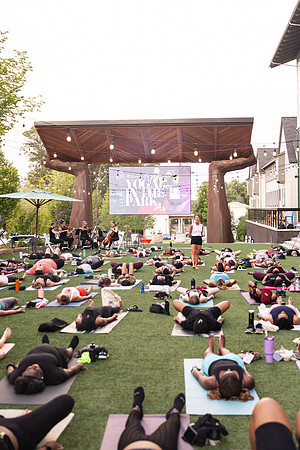 Yoga in the Park