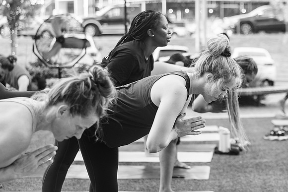 Yoga in the Park