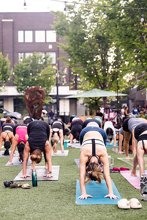 Yoga in the Park